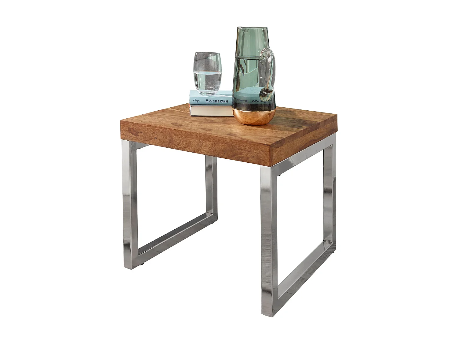 Beistelltisch 45 x 45 cm Massivholz Couchtisch Wohnzimmer Tisch neu