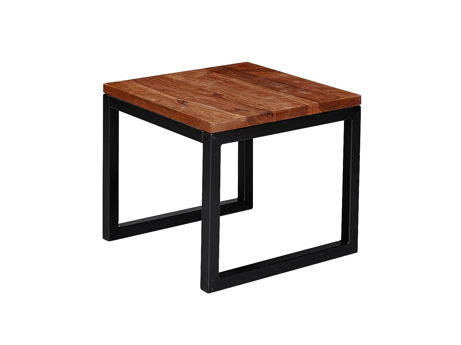 table d'appoint 45x40x45 cm table de salon en bois massif table de salon