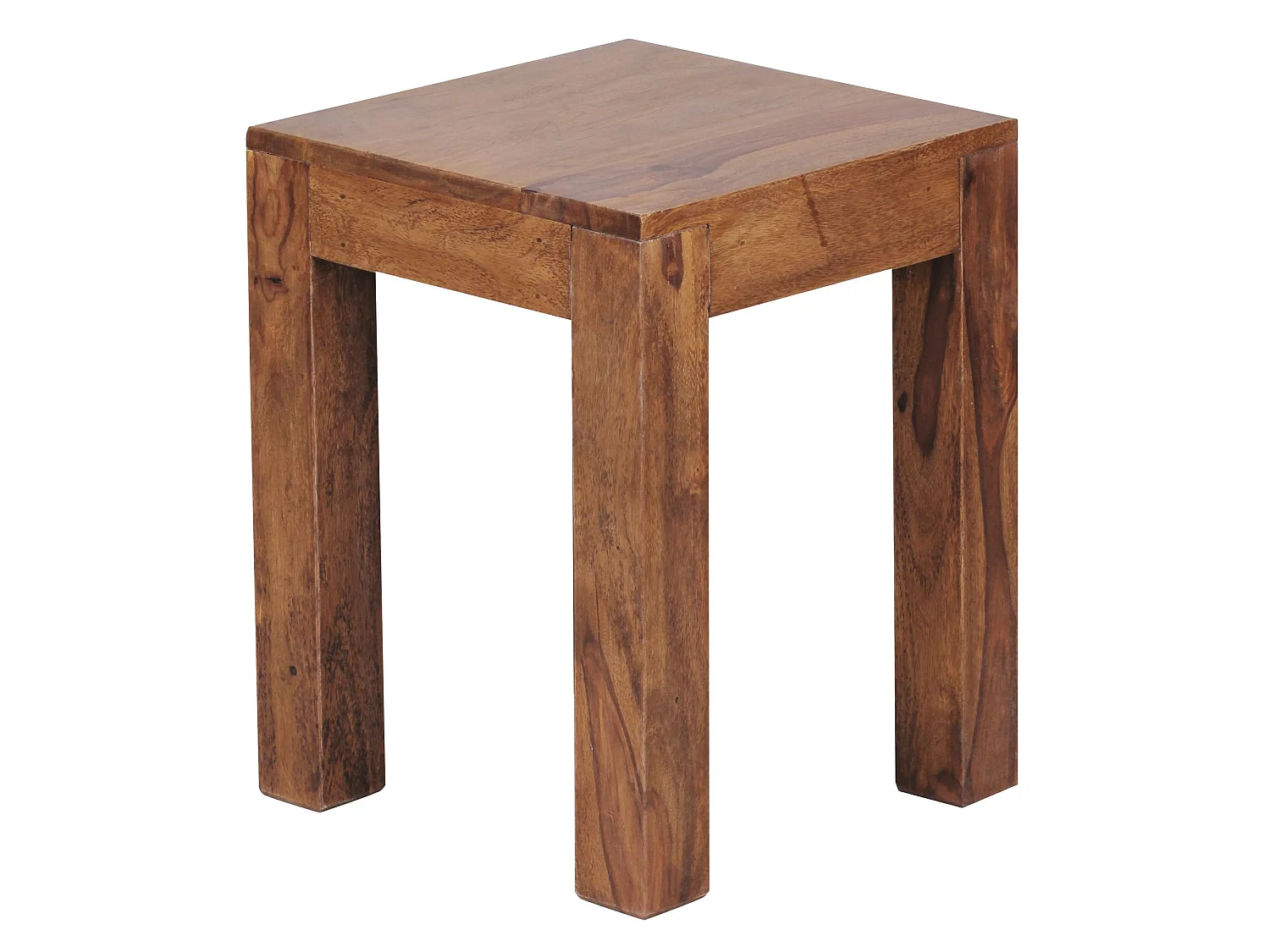 Beistelltisch Massivholz 35x35cm Wohnzimmertisch Landhausstil Couchtisch