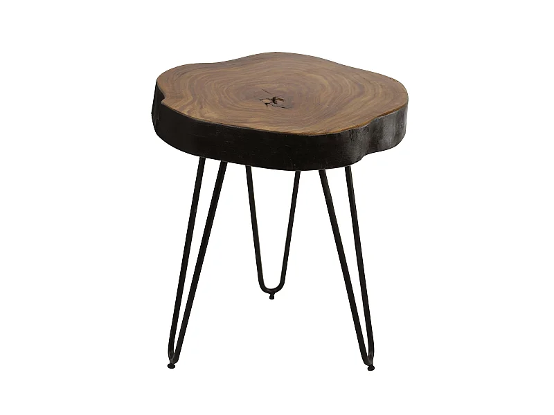 Massivholz Sheesham Beistelltisch 35 x 35 cm Wohnzimmertisch Massiv Neu