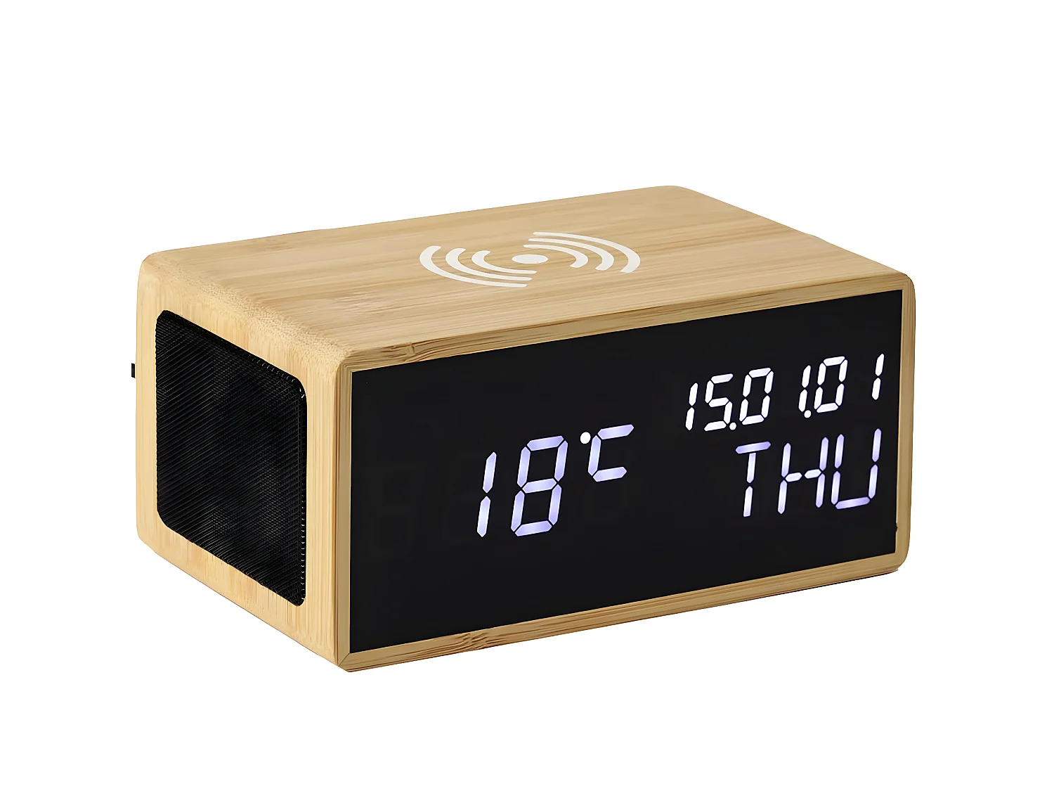 Petit Réveil et chargeur à induction