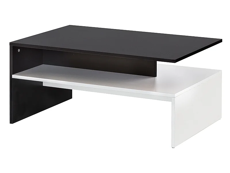 Wohnzimmertisch Couchtisch Sofatisch Loungetisch mit Ablage 90 x 60 cm