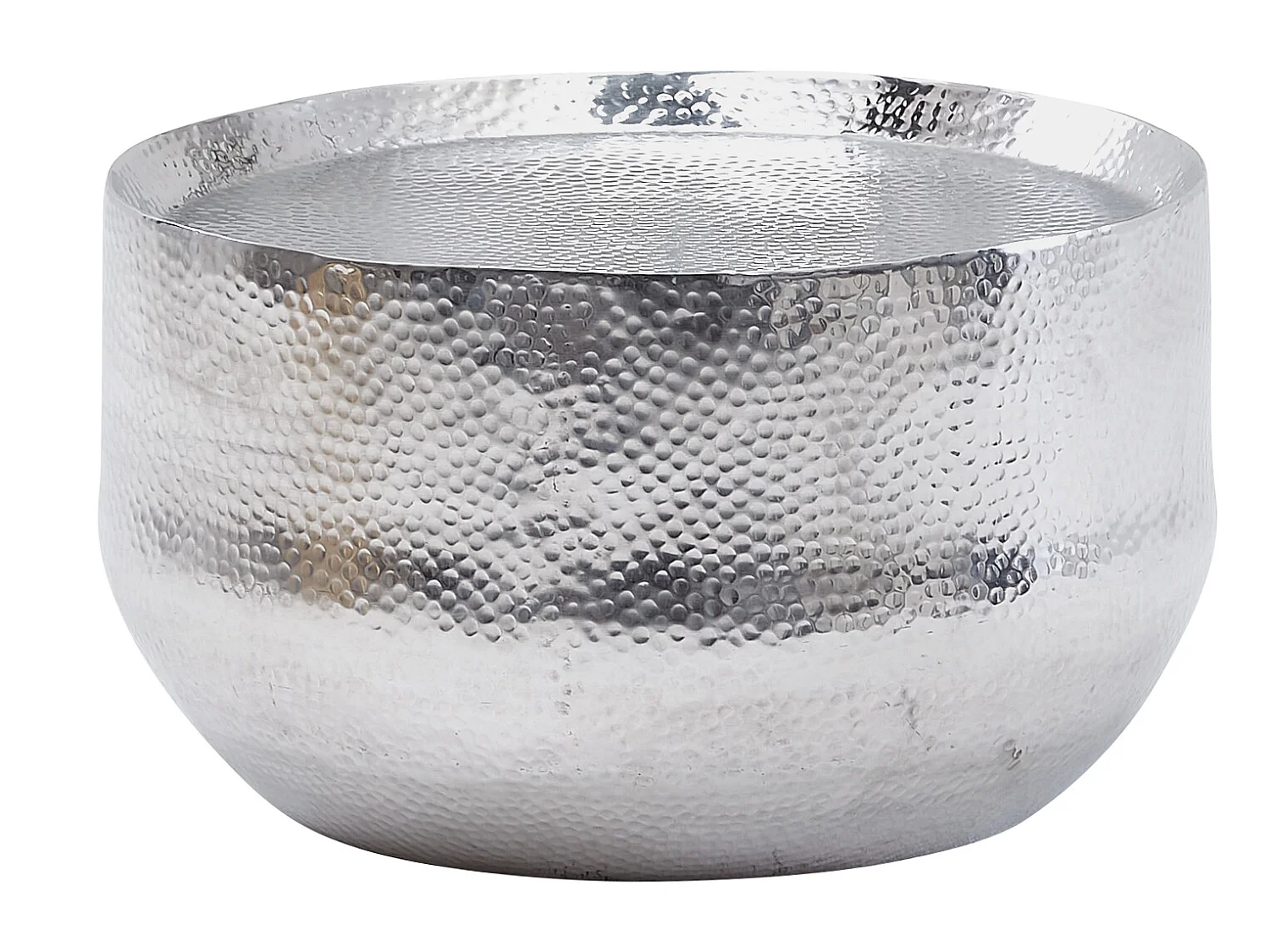 Couchtisch Sofatisch Metall 60x60x35 cm Wohnzimmertisch Rund Tisch Klein