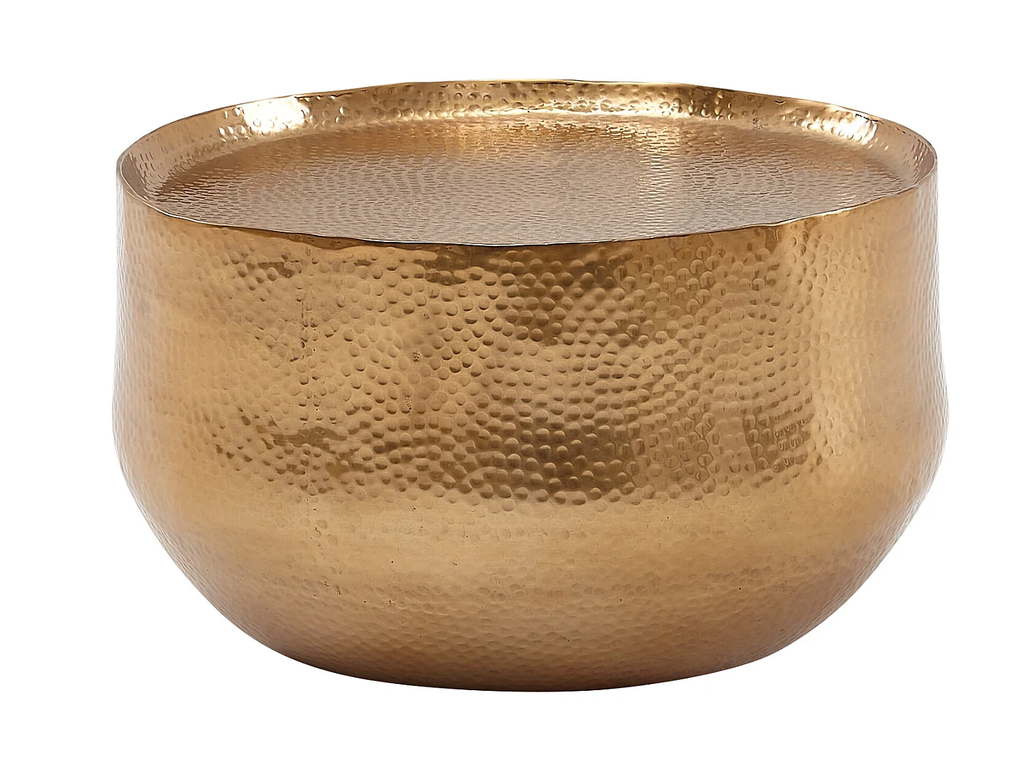 Couchtisch Sofatisch Metall 60x60x35 cm Wohnzimmertisch Rund Tisch Klein