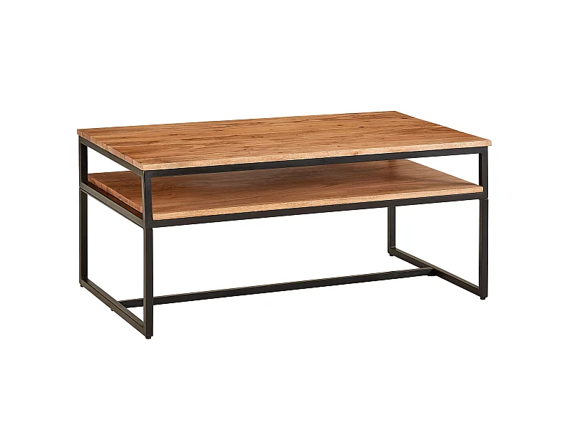 Couchtisch 100x60x45 cm Holz Massiv Wohnzimmertisch Modern Sofatisch