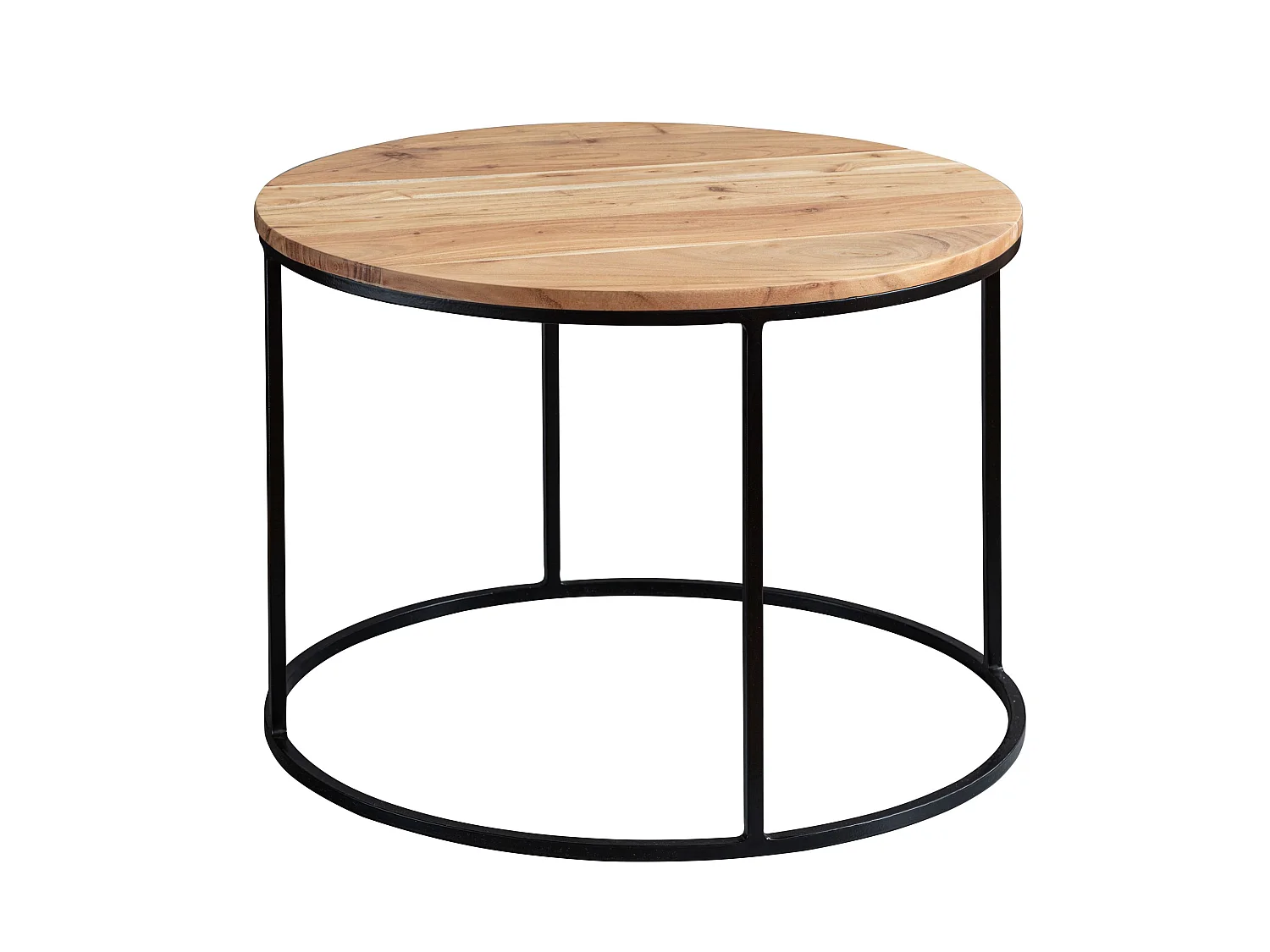 table basse bois massif 60x43x60 cm table de salon table basse table ronde