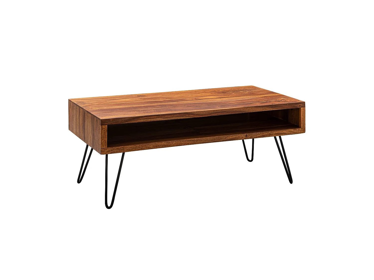 table basse bois massif 100x40x50 cm table de salon table basse