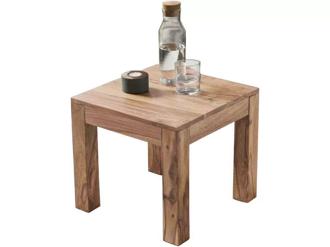 Kauf Unique Couchtisch Massiv-Holz 45cm Wohnzimmertisch Landhaus Beistelltisch