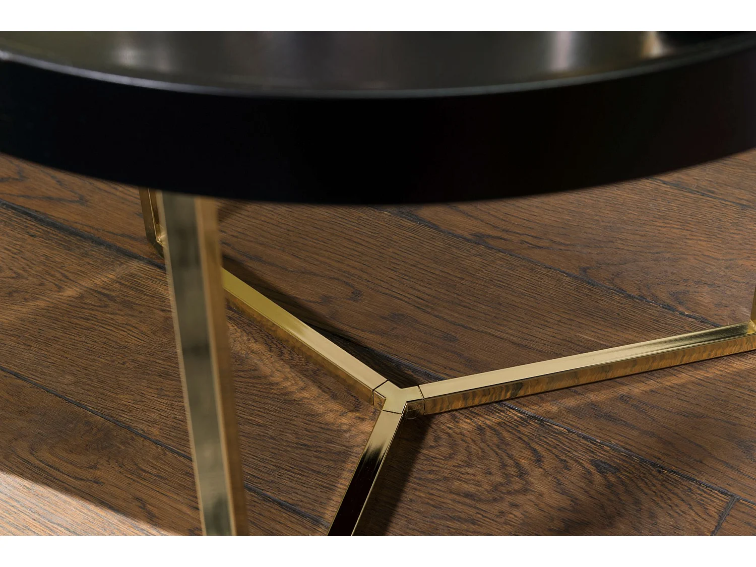 Couchtisch JESI Sofatisch rund Tabletttisch Beistelltisch Retro Metall