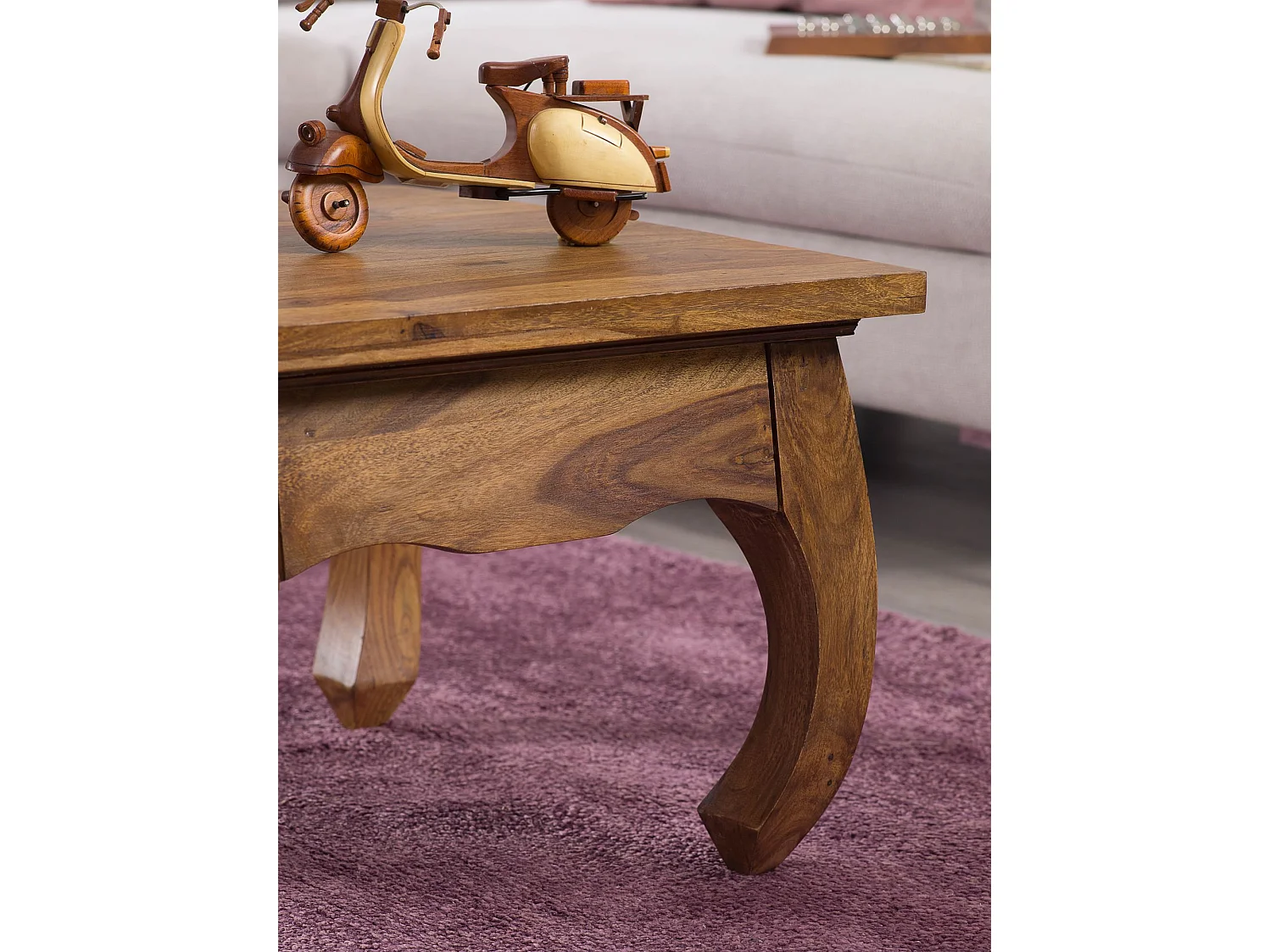 Couchtisch Sofatisch Metall Schwarz 67x67x31 cm Wohnzimmertisch Rund