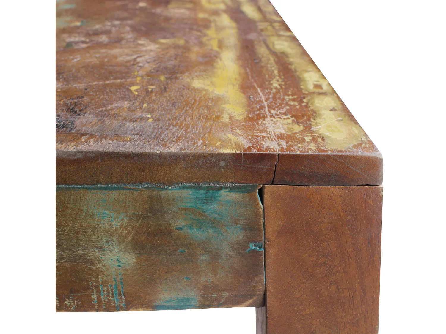 Couchtisch 60 x 47 x 60cm Beistelltisch Wohnzimmer Tisch Massiv