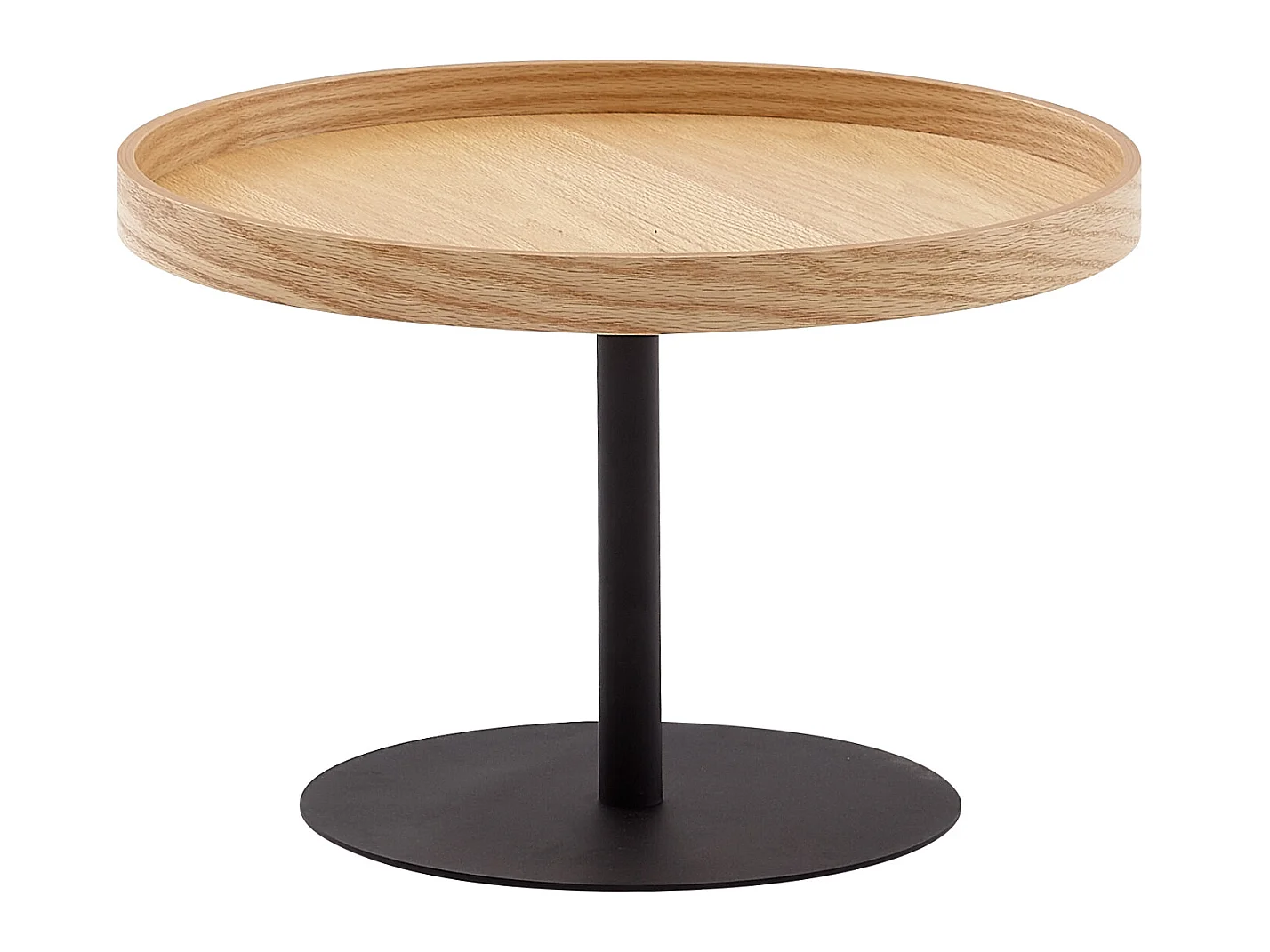 Table basse 61x61x40 cm vivant autour de la table en métal bois table de salle