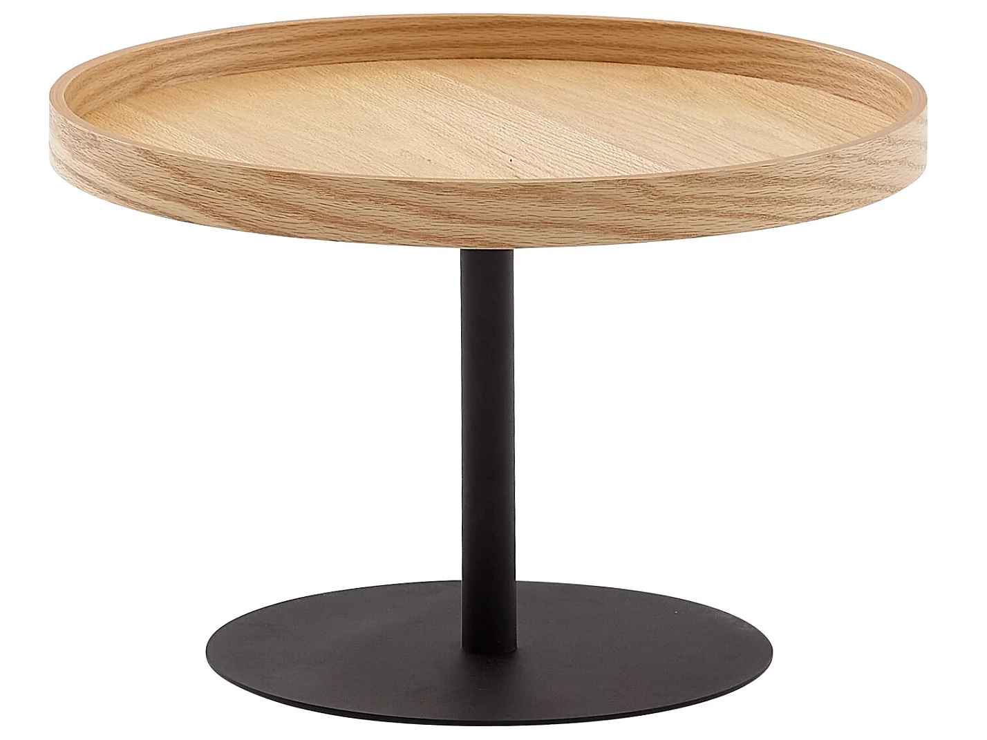 Table basse 61x61x40 cm vivant autour de la table en métal bois table de salle