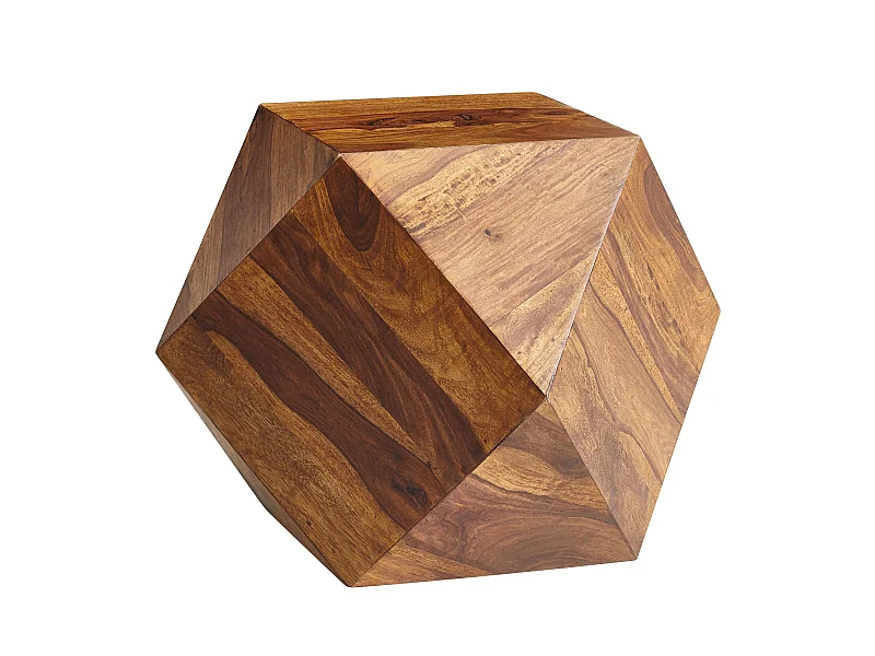 Couchtisch 57 x 42,5 x 57 cm Massivholz Sofatisch Wohnzimmertisch Tisch