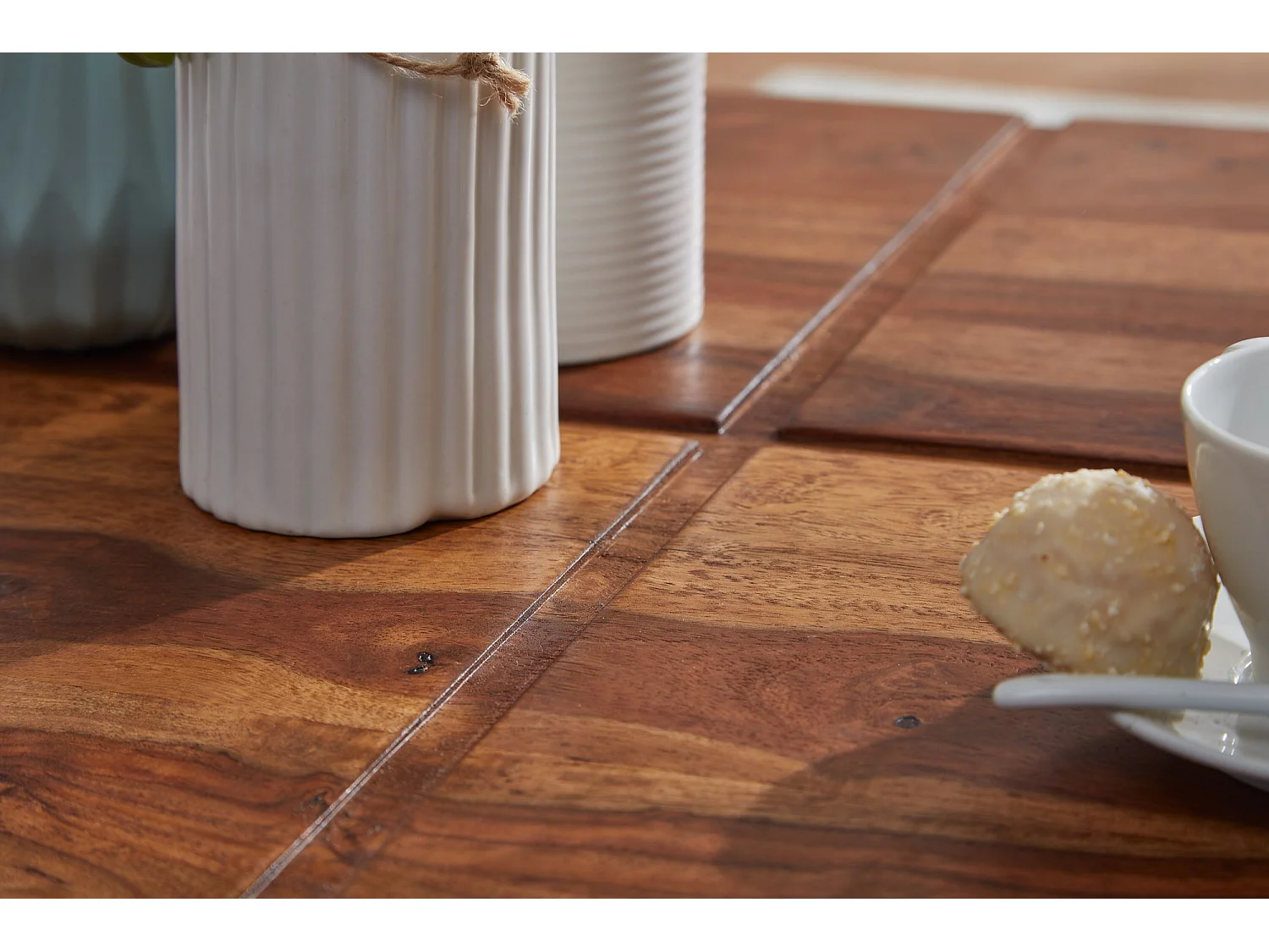 Couchtisch Sofatisch Massivholz 57,5x57,5x30 cm Wohnzimmertisch Tisch