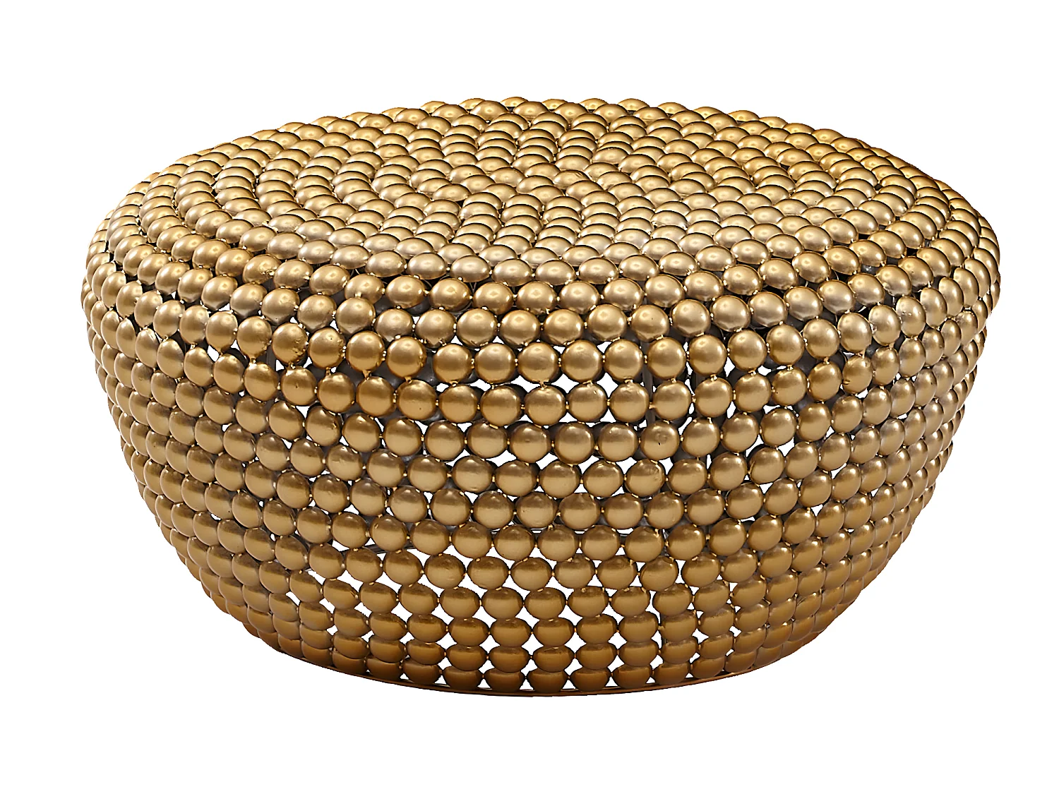 Couchtisch Wohnzimmertisch Metall 60x60x30cm Sofatisch Rund Tisch Klein