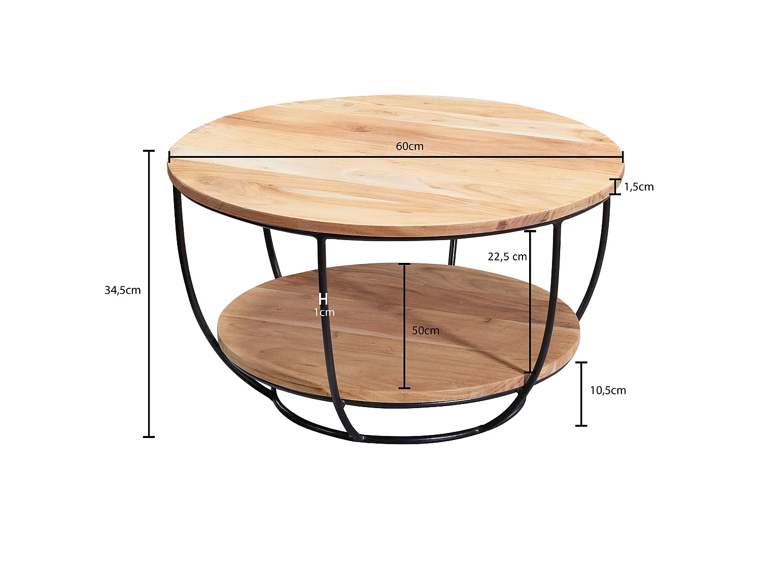 table basse 60 cm table de salon table basse en bois massif table de salon