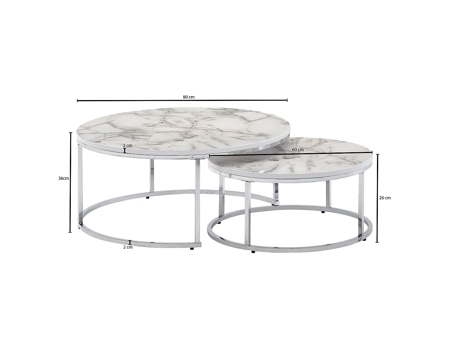 tavolo  divano tavolo set di 2 tavolini in marmo bianco ottico tavolo moderno tavolo ad incastro