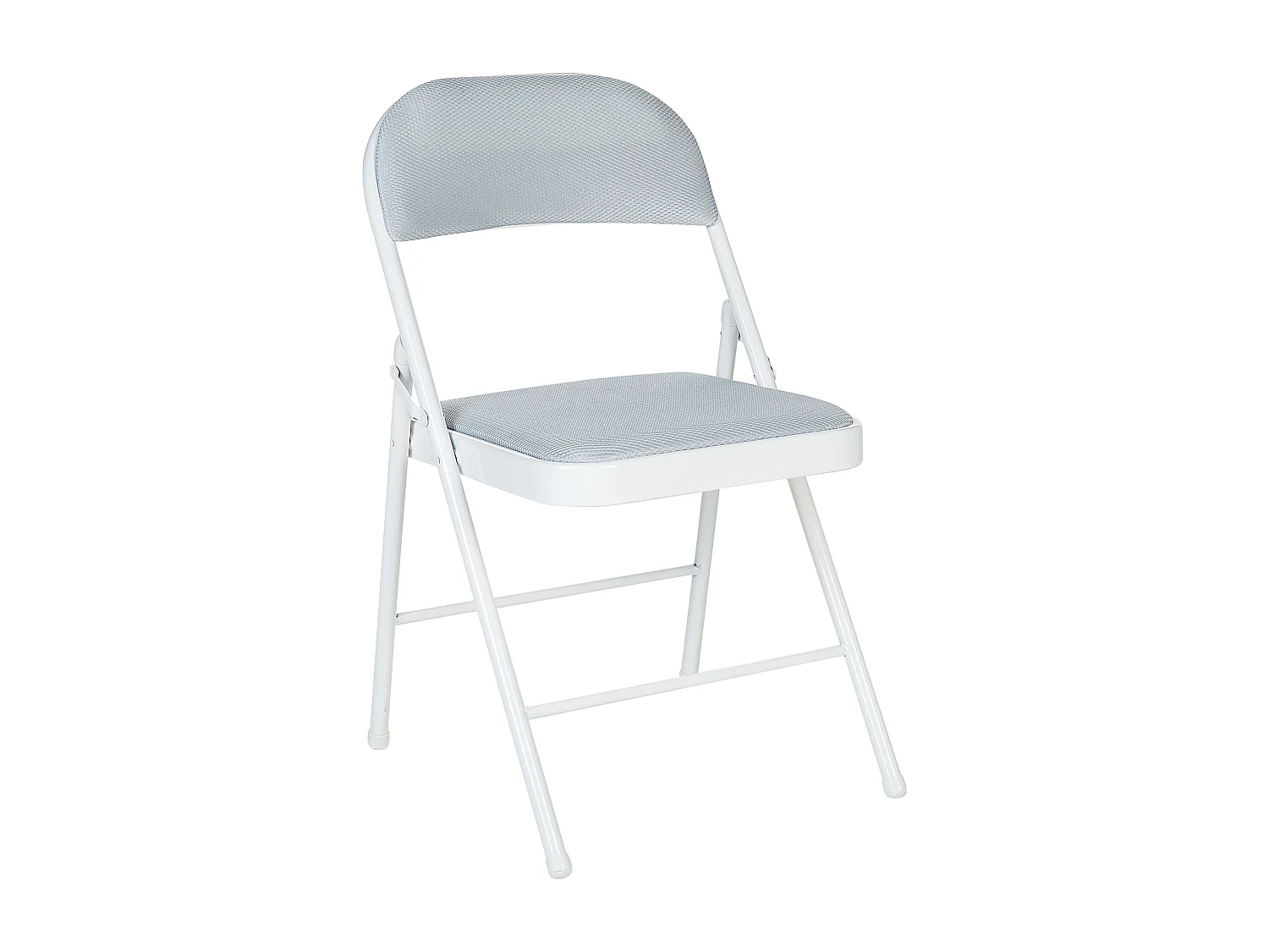 Lot de 4 chaises pliantes SPARKS Gris clair