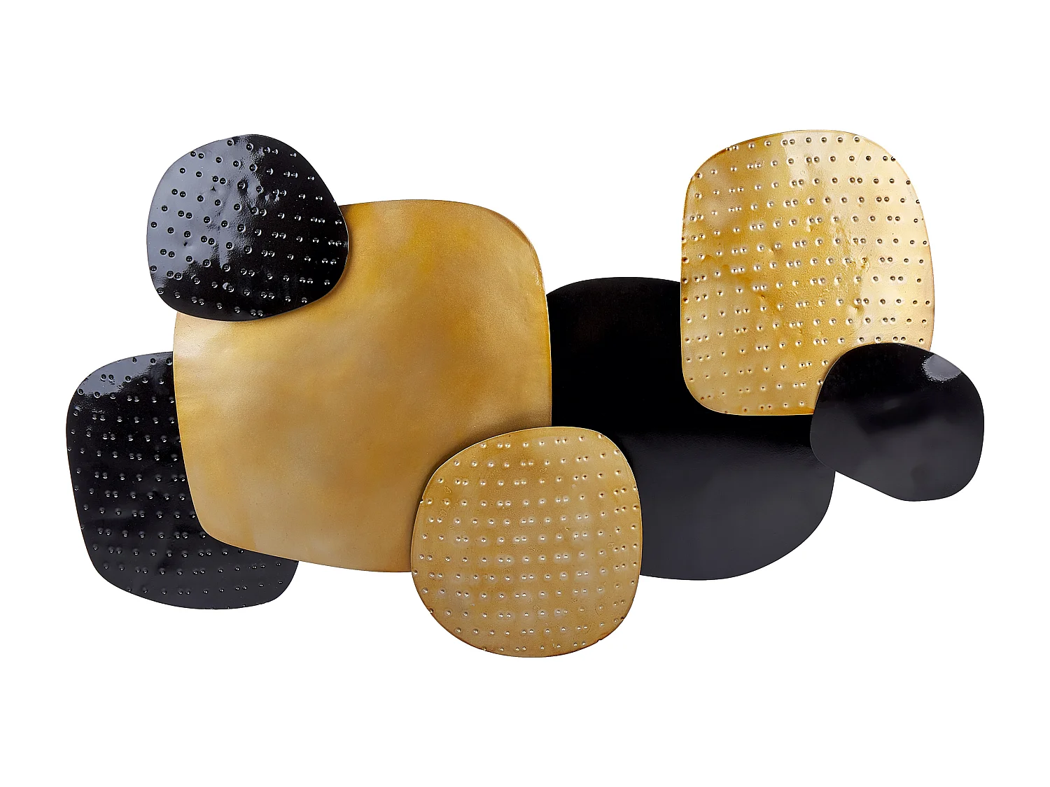 Wanddecoratie HAFNIUM Metaal 48 cm Goud