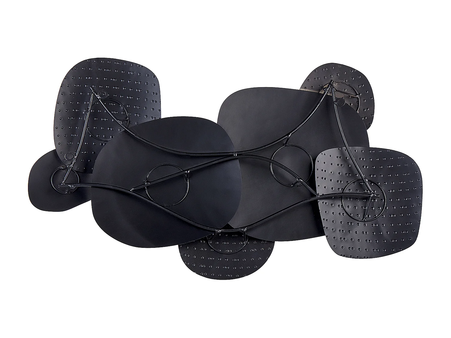 Wanddecoratie HAFNIUM Metaal 48 cm Goud