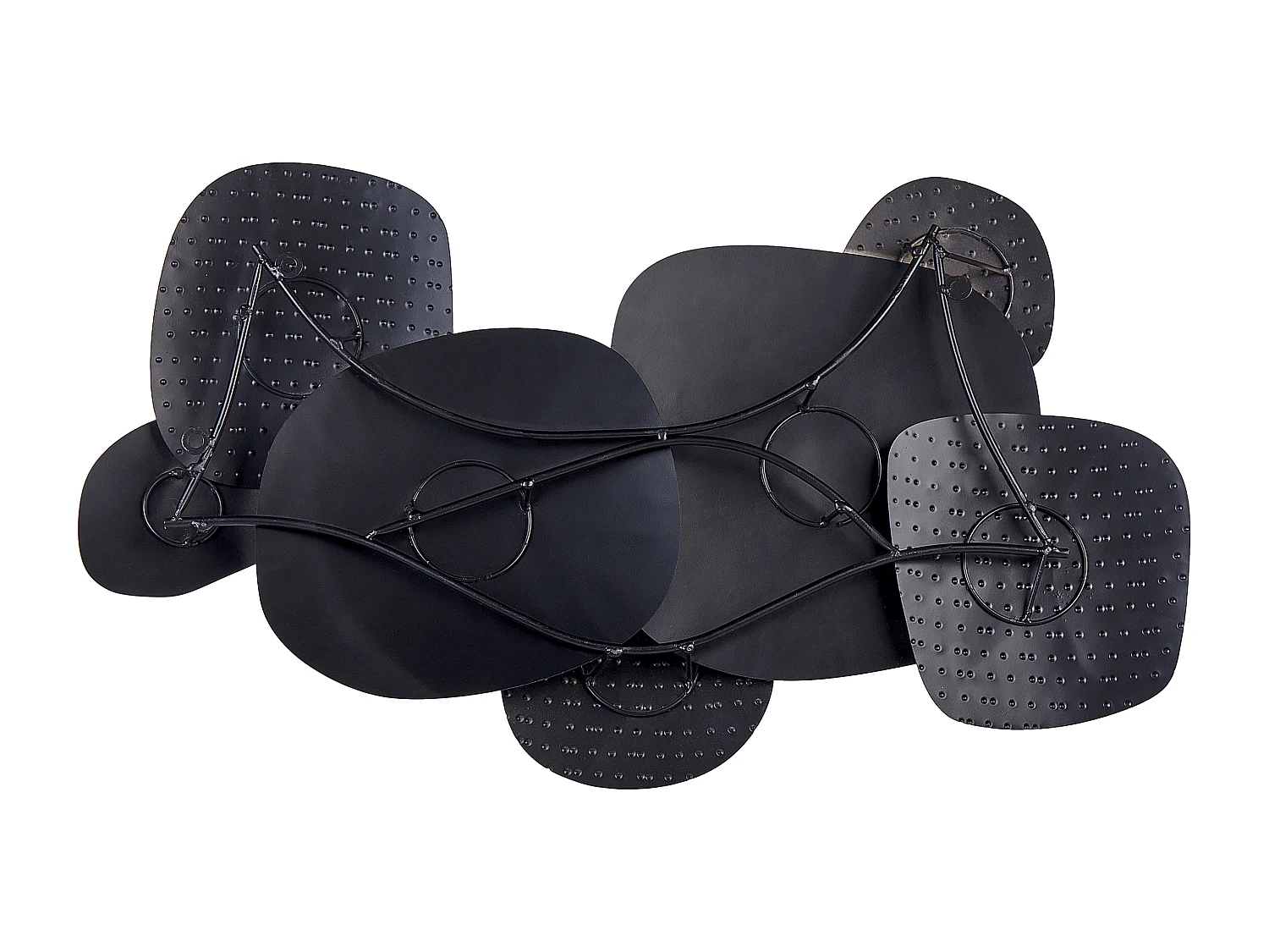 Décoration murale HAFNIUM Métal 48 cm Doré