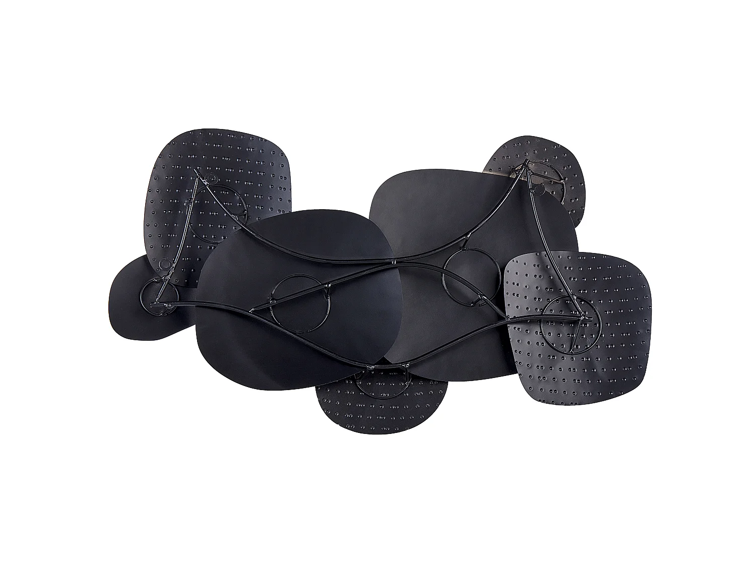 Décoration murale HAFNIUM Métal 48 cm Doré