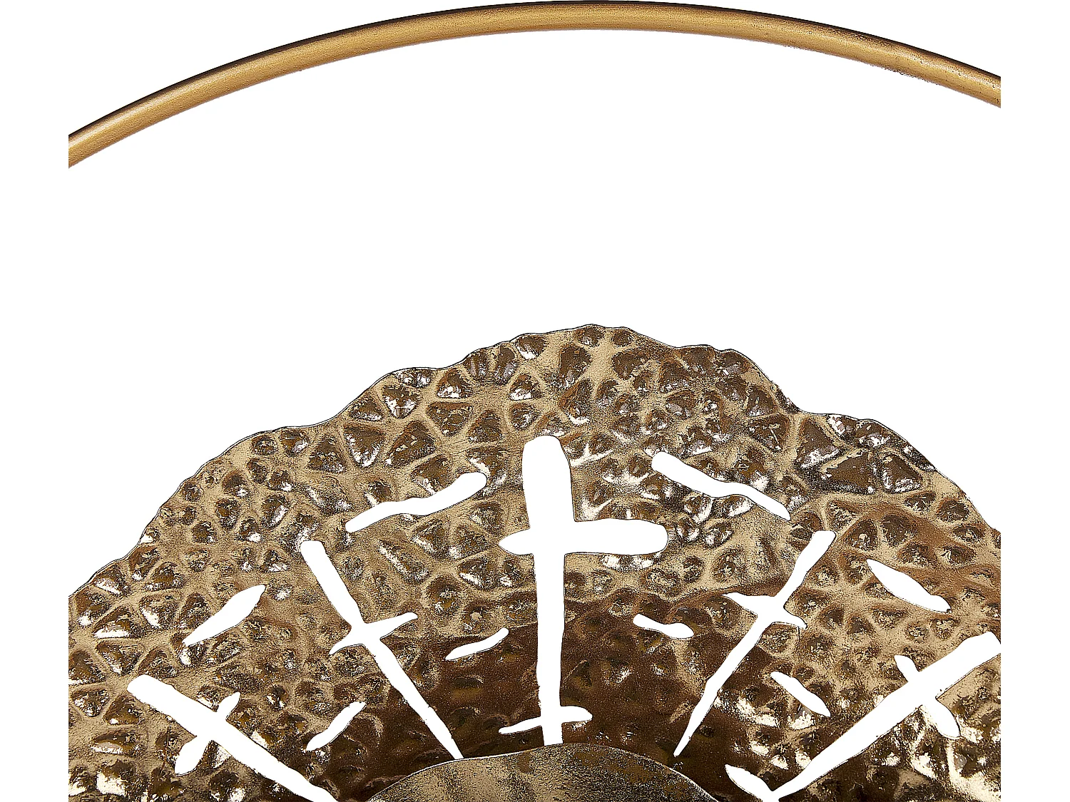 Decoración de pared CHROMIUM Metal 50 cm Rojo