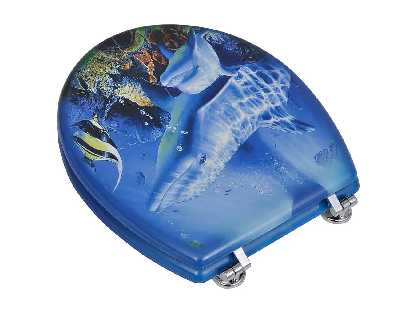 Lot de deux sièges effet bois 43.7 x 37.8 x 37.8 cm 02_0002949