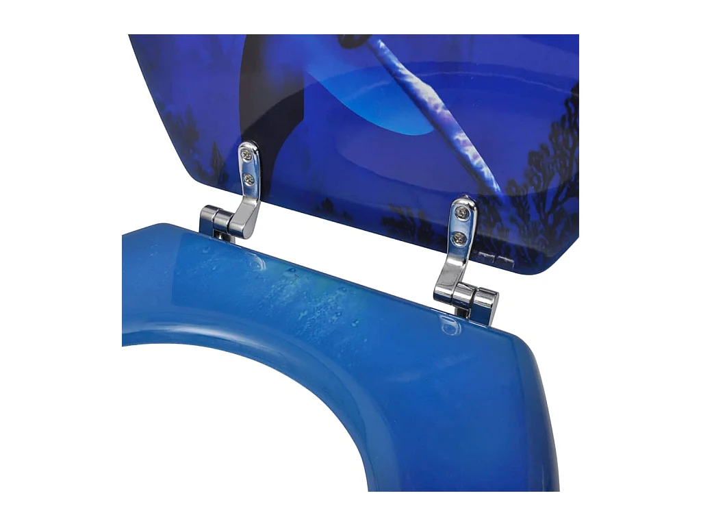 Lot de deux sièges effet bois 43.7 x 37.8 x 37.8 cm 02_0002949