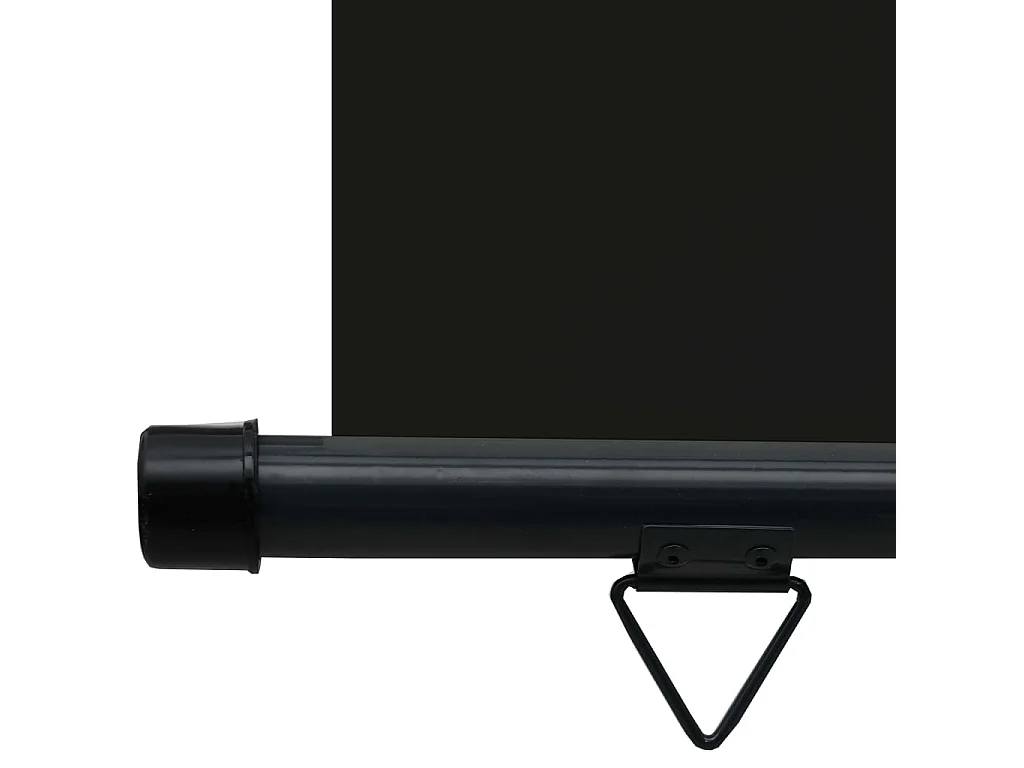 Auvent paravent store brise-vue noire 80 x 80 x 250 cm 02_0007042