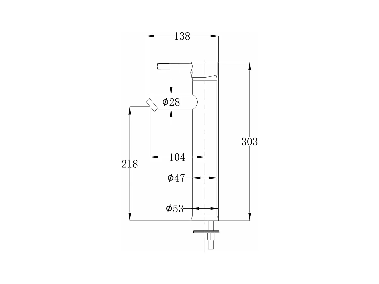 Grifo mezclador de baño de latón para lavabo de cocina 02_0003505