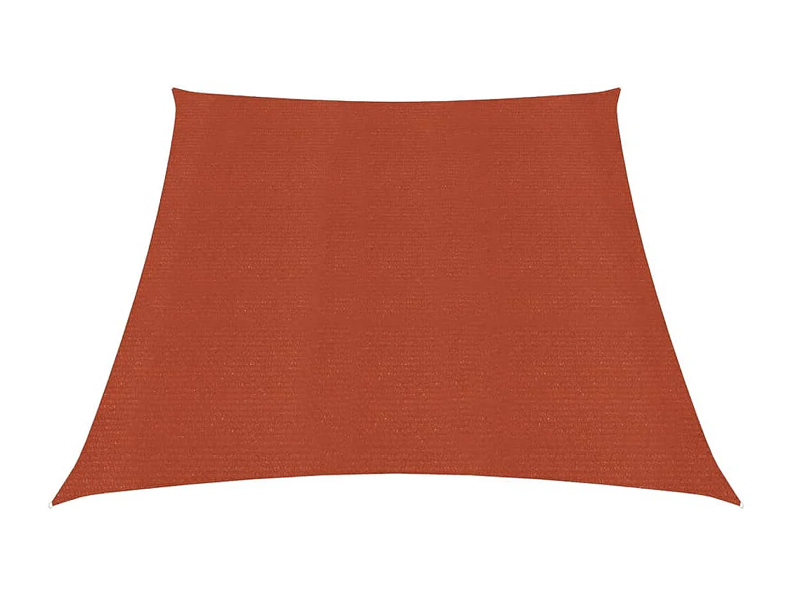 Vela de sombra 160 g/m² 3/4 x 2 m HDPE terracota 02_0009346