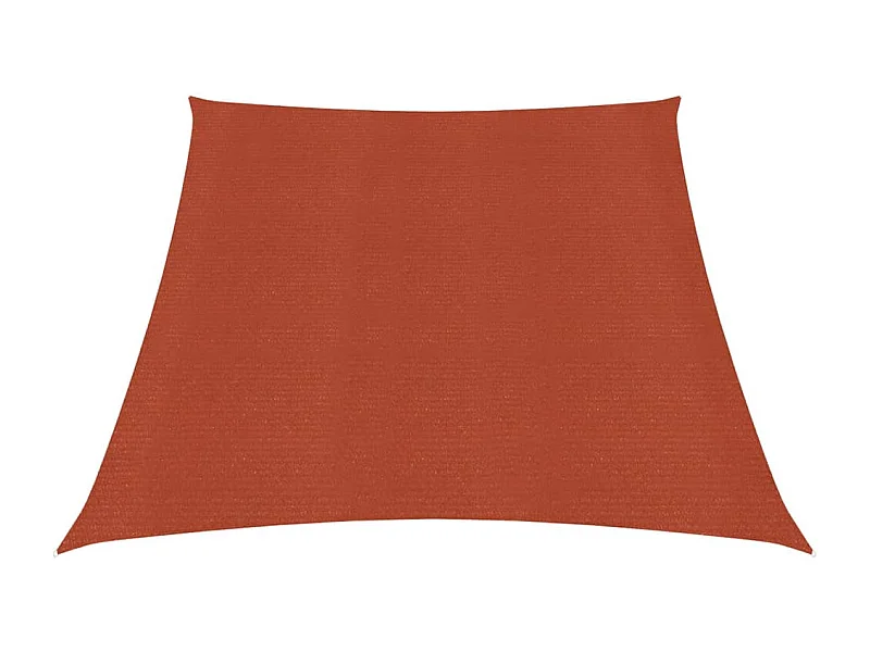 Vela de sombra 160 g/m² 3/4 x 2 m HDPE terracota 02_0009346
