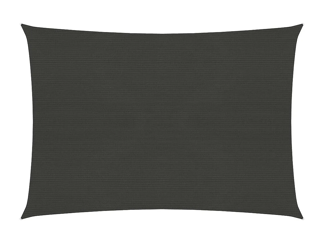 Vela in tessuto per ombrellone 160 g/m² 2,5 x 3,5 m HDPE antracite 02_0008906
