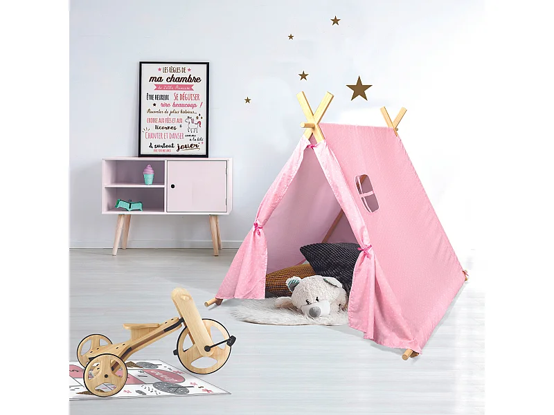 Tente Rose 115x108x105cm