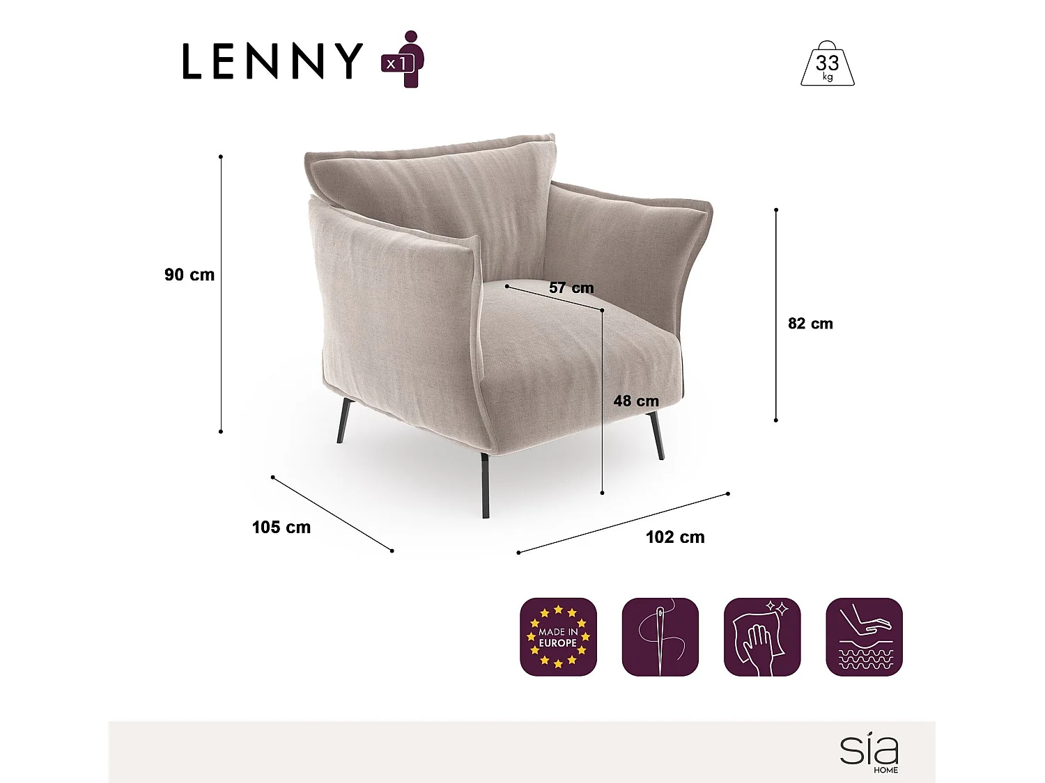 Fauteuil velours à motifs vert émeraude