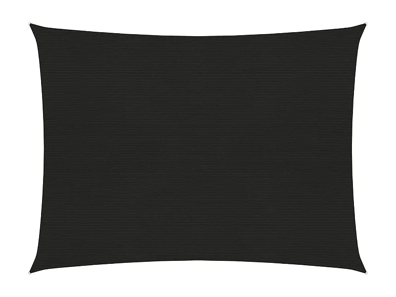 Voile d'ombrage 160 g/m² noire 450 x 350 x 350 cm 02_0009194