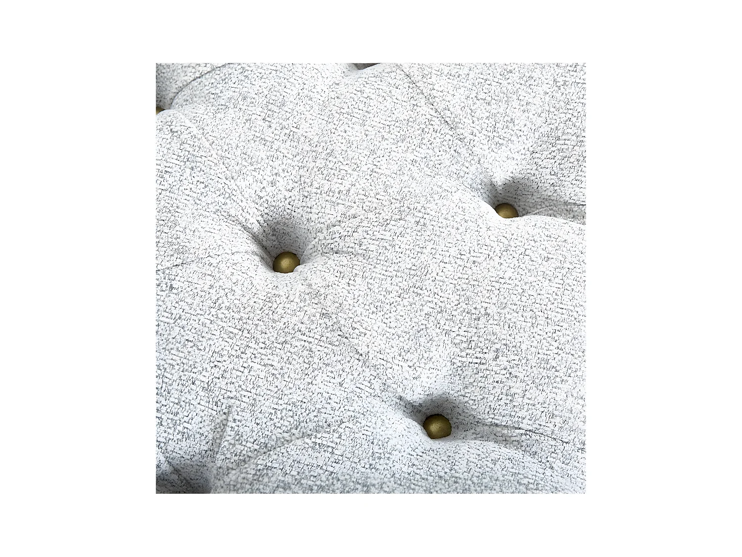 Banco pie de cama 137cm con almacenaje terciopelo gris confort