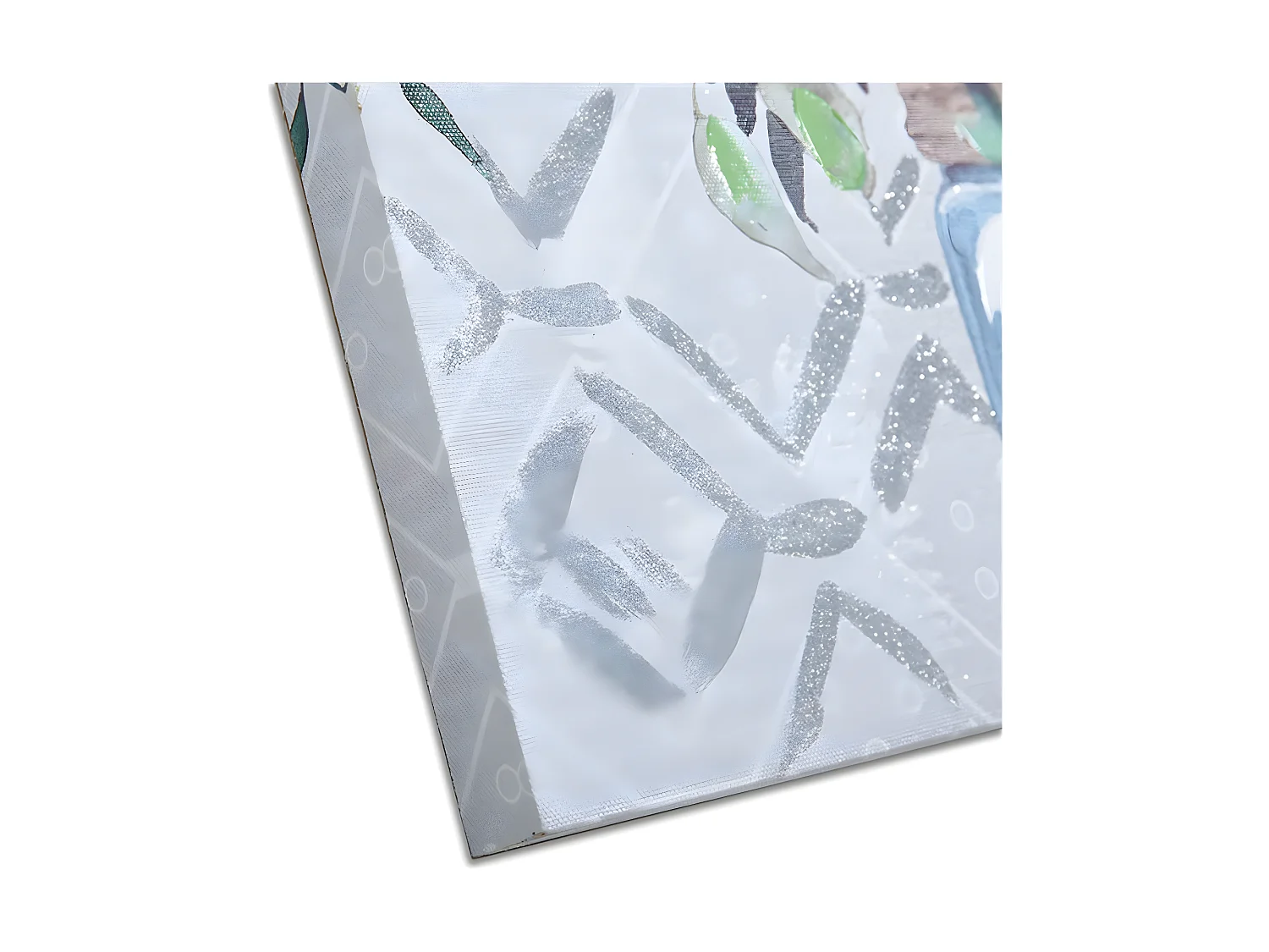 Juego de 2 cuadros 50*50 ramo flores nora