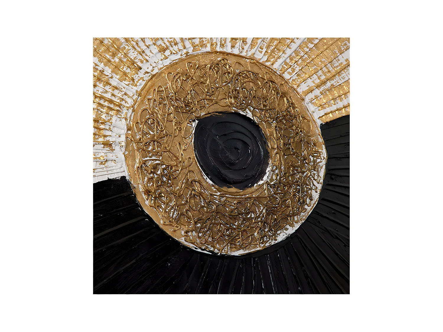 Juego de 2 oleos noche/dia pintados a mano, 60*80*3 jupiter