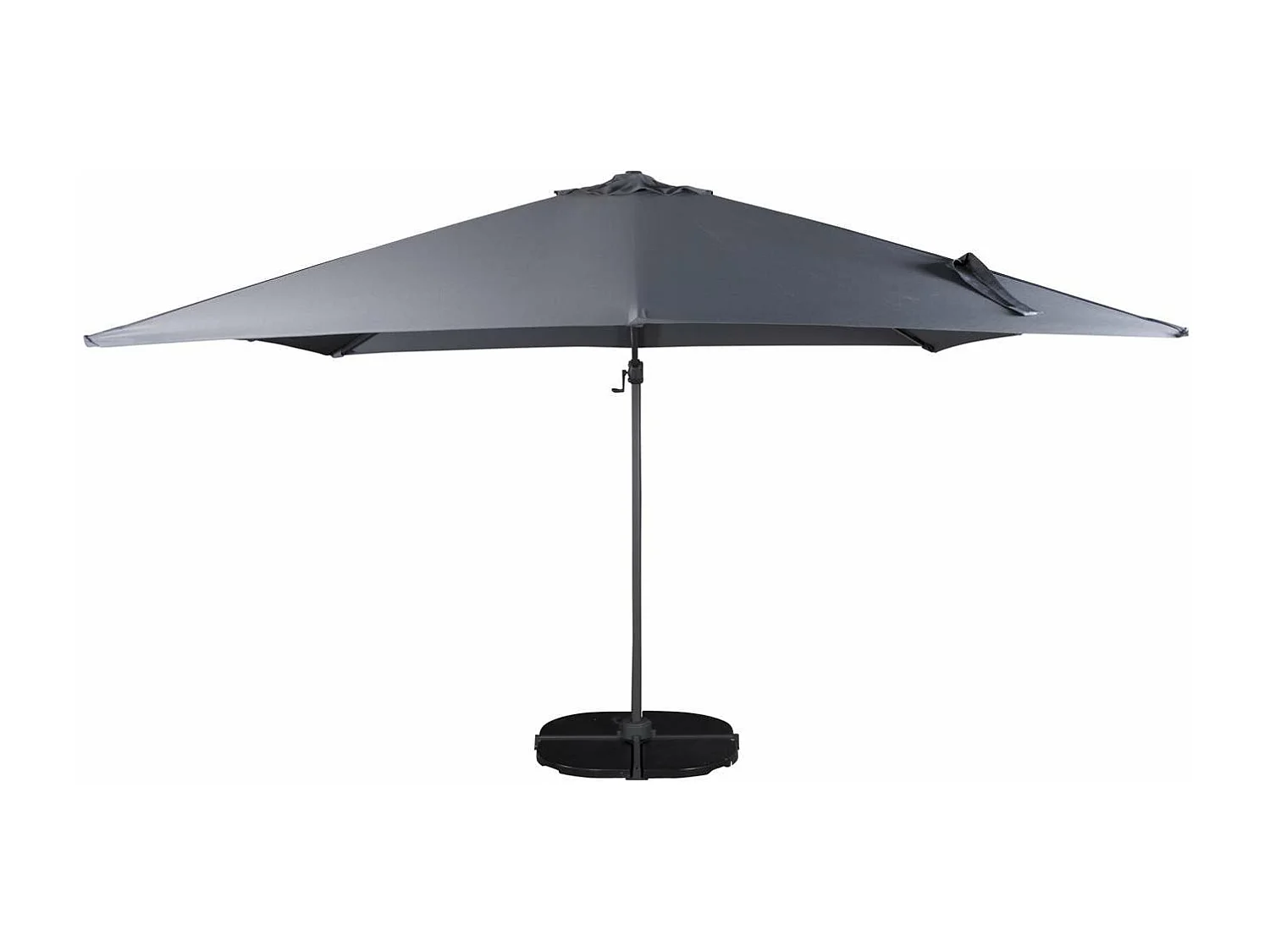 Parasol Design "Leeds" 293cm Gris Foncé