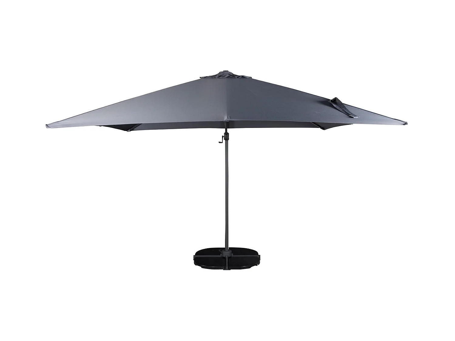 Parasol Design "Leeds" 293cm Gris Foncé