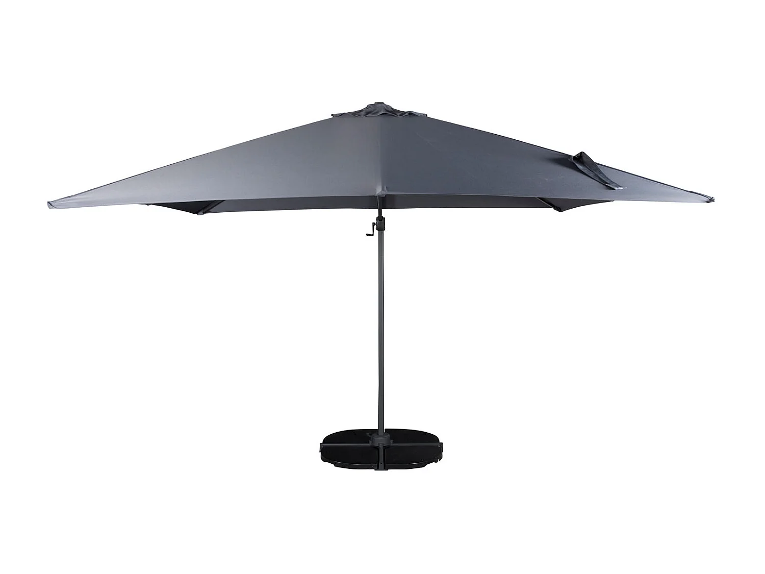 Parasol Design "Leeds" 293cm Gris Foncé