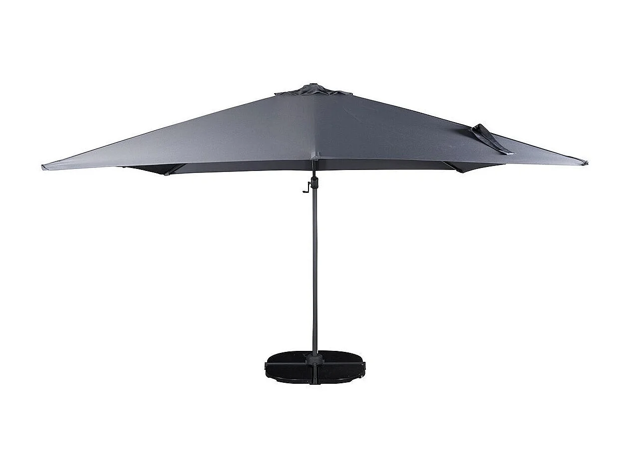 Parasol Design "Leeds" 293cm Gris Foncé