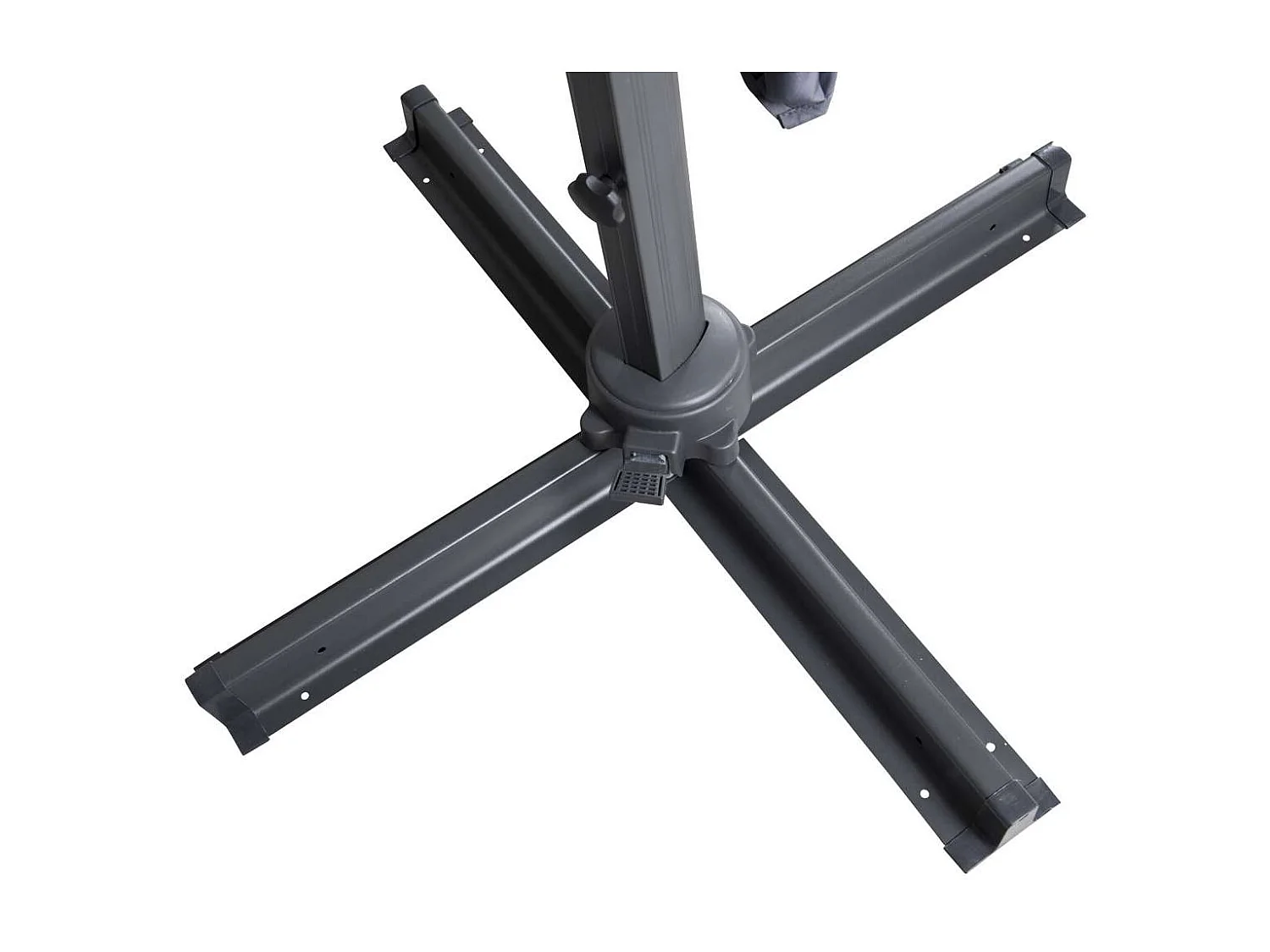 Parasol Design "Leeds" 293cm Gris Foncé