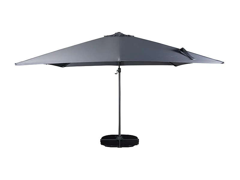 Parasol Design "Leeds" 293cm Gris Foncé