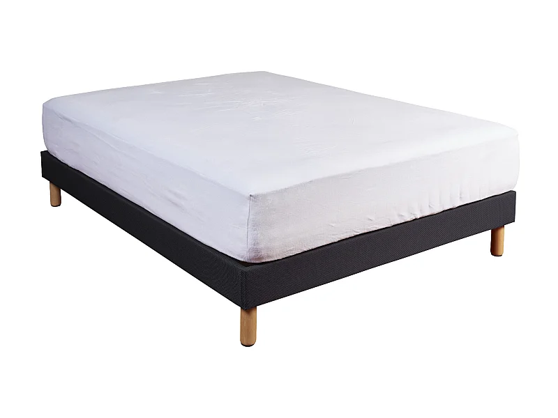 Protège matelas anti-acariens Microstop molleton 100% coton - bonnet 40 cm 140x190