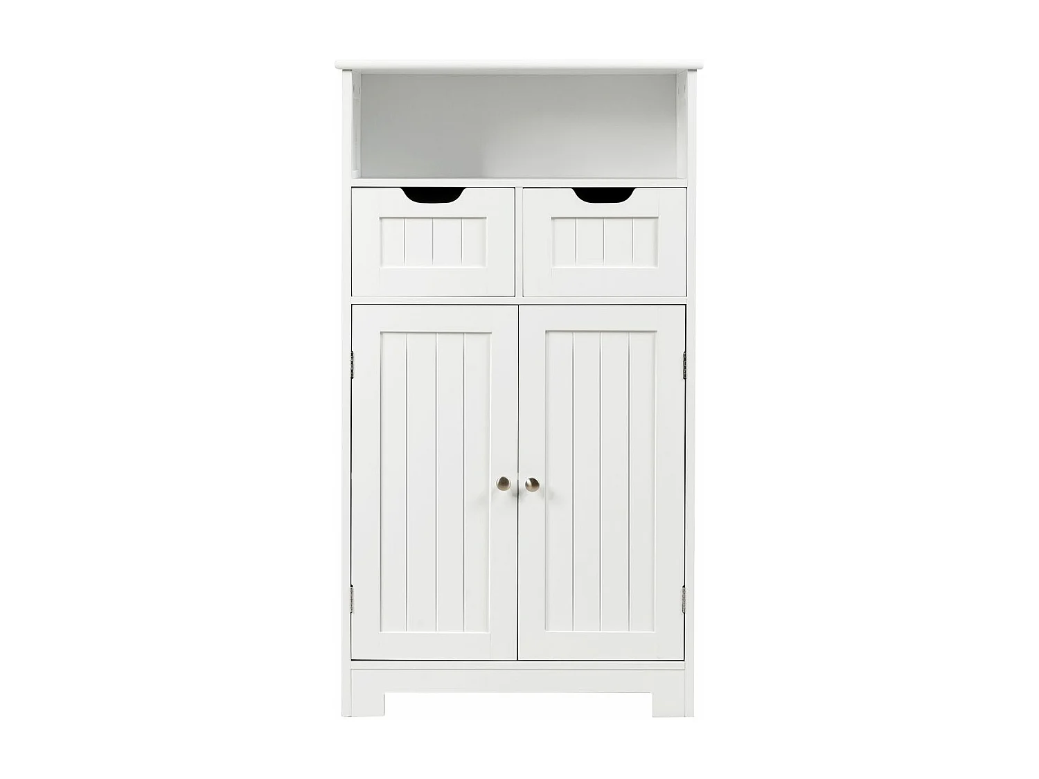 Meuble de rangement de salle de bain, Armoire Rangement de Toilette, Commode blanche de toilette/chambre  60 x 30 x 109 cm