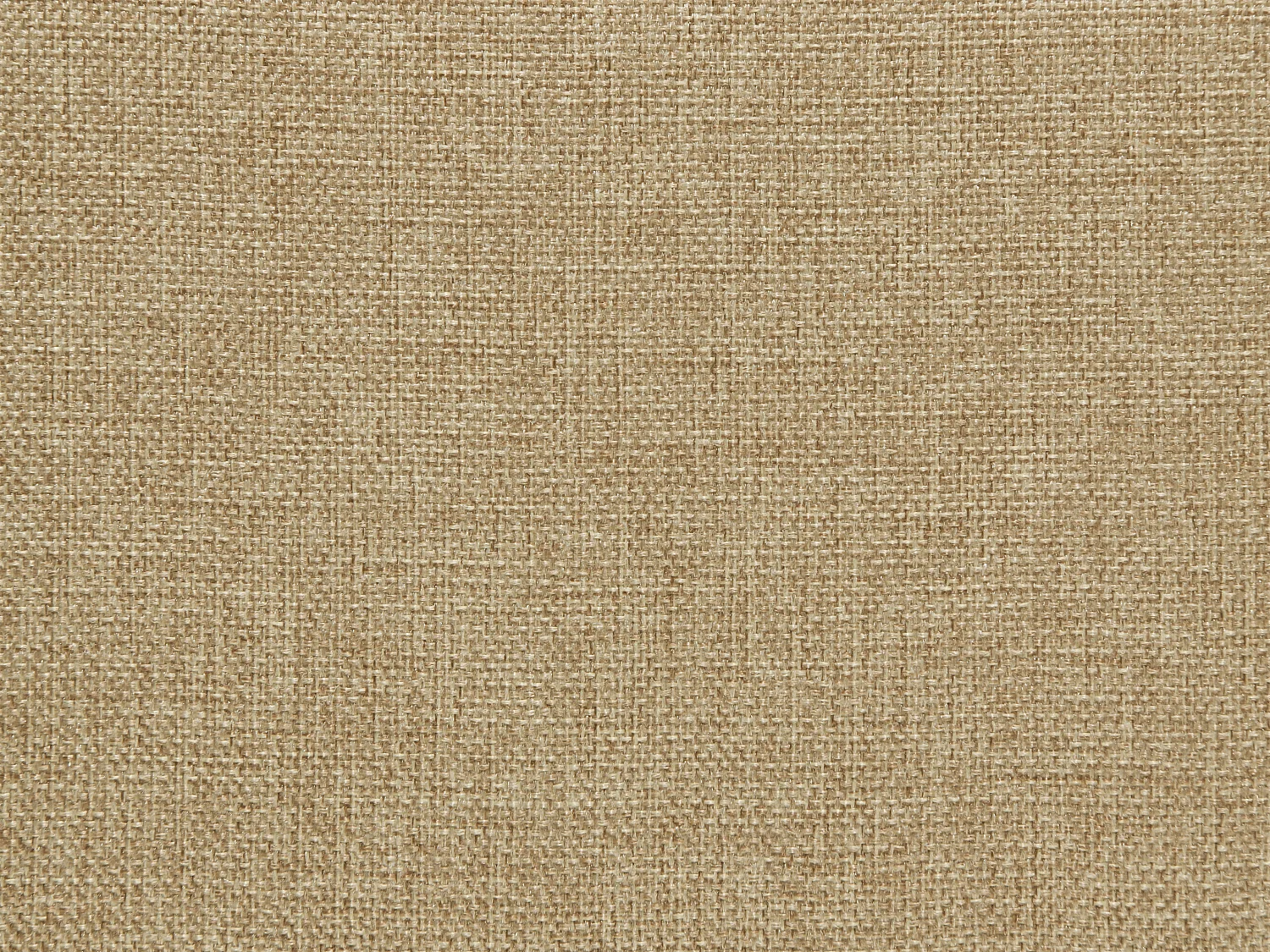 Seng 90 x 190 cm med polstret sengegavl - Stof - Beige - ROMEO